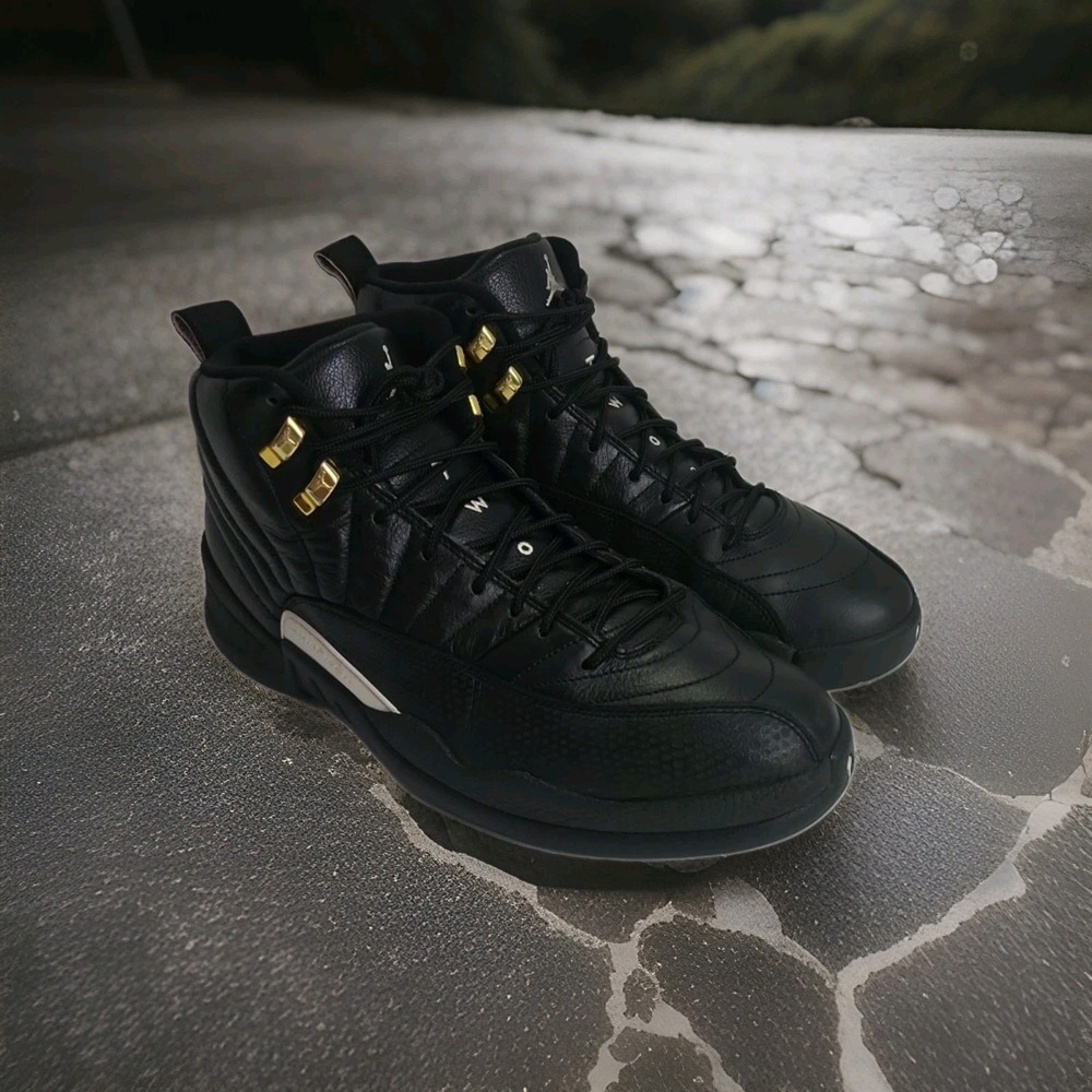 Jordan Air Jordan 12 Retro The Master 2016 Black Men's 9.5 Sneakers 130690-013